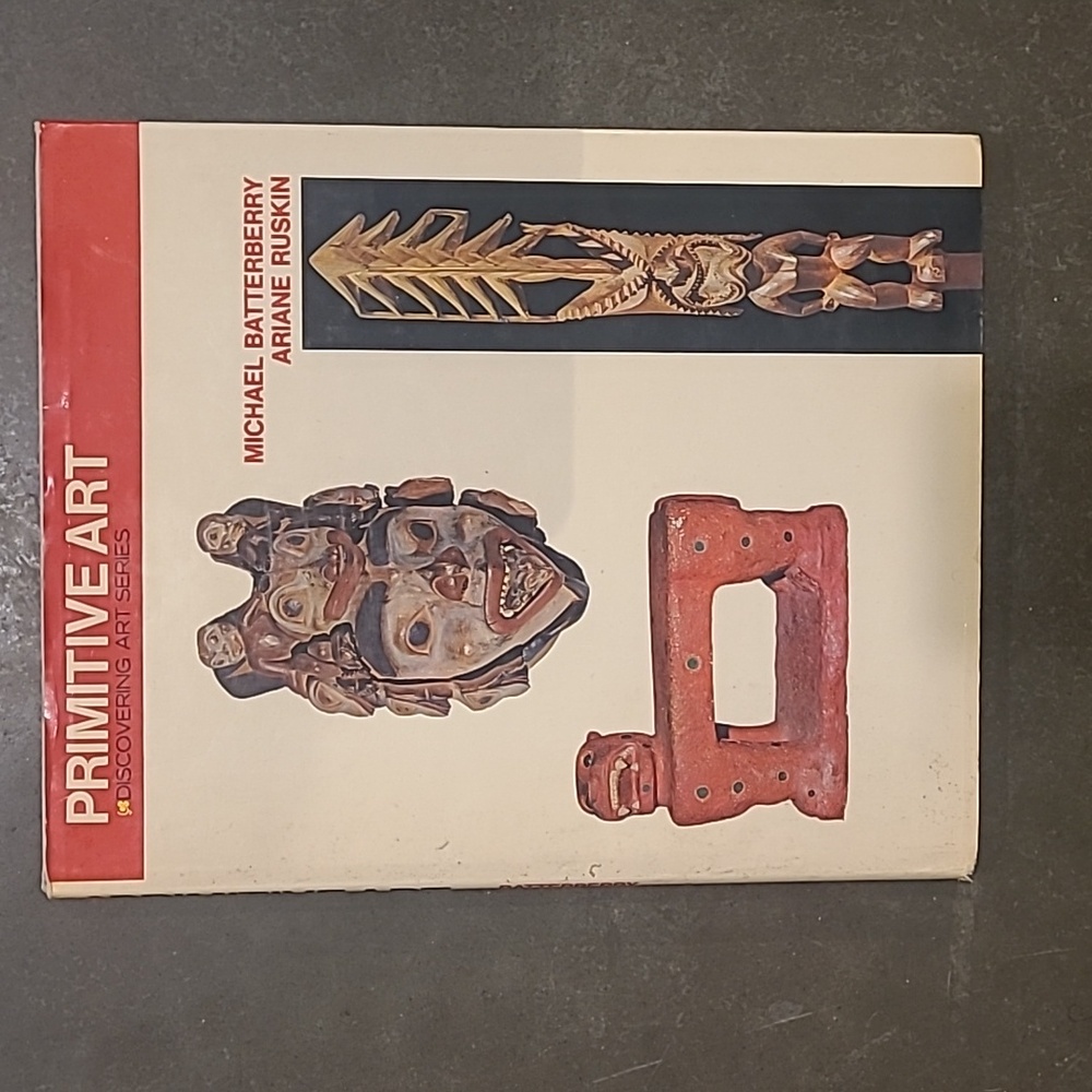 PRIMITIVE ART COFFEE TABLE BOOK BY MICHAEL BATTERBERRY & ARIANE RUSKIN HARDCOVER